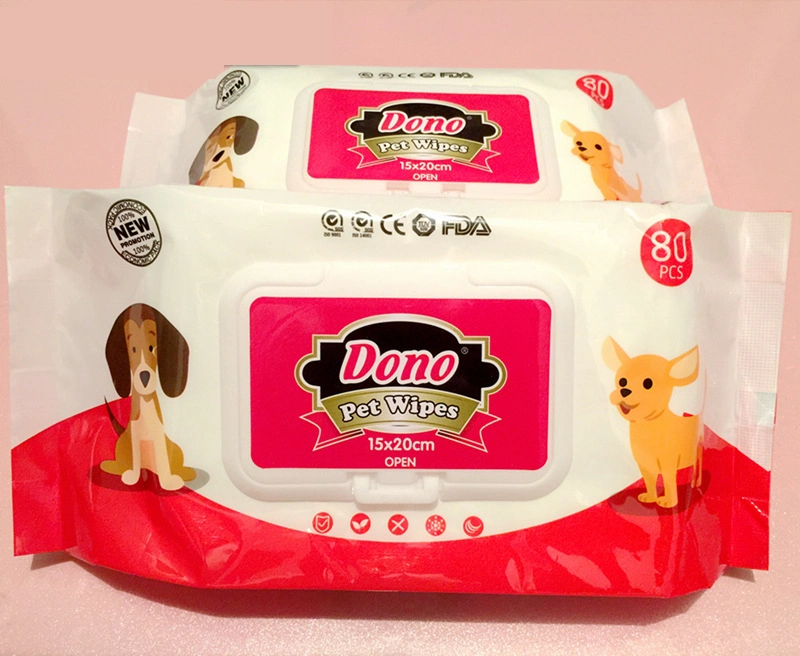 Pet Special Wipes Paper Dog Disinfection Cat Deodorant Cleaning Pet Wet Wipe