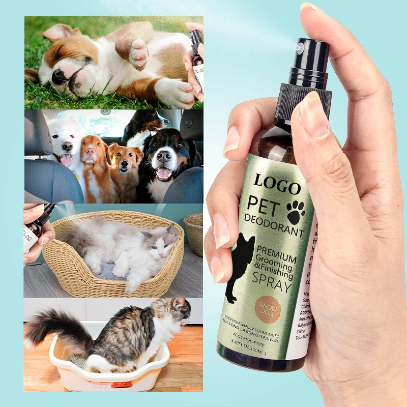 Private Label Eliminator Pet Odor Perfume Spray Cat Dog Natural Pet Deodorant Spray