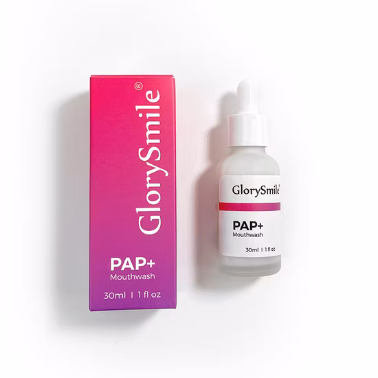 Glorysmile bouteille en plastique pour animaux de compagnie hôtel 50 ml liquide bain de bouche pour dents sensibles pour hôtel