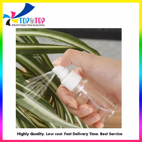 Bouteilles vides en plastique pour animaux de compagnie, bon marché, désinfection à l'alcool, désinfectant pour les mains, bouteilles de pulvérisation à brume Fine