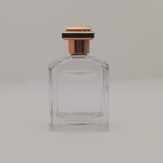 Bouteille de parfum Spot cristal blanc matériel verre bouteille de parfum 50 ml cylindrique vaporisateur bouteille de parfum