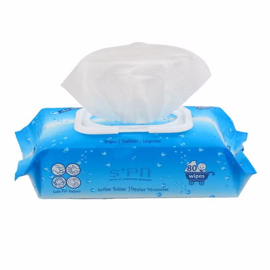 Non-tissés spéciaux hypoallergéniques format voyage antimicrobiens doux et doux sensibles désinfectants doux lingettes nettoyantes humides pour animaux de compagnie